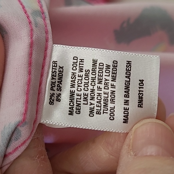 Cabana by Crown & Ivy Pink "Business in the Front, Party in the Back" size Small - Picture 5 of 7